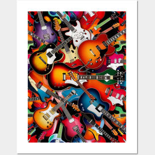 GUITARS Posters and Art